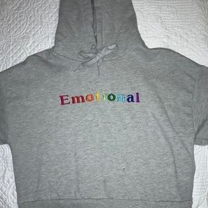 Emotional Graphic Hoodie